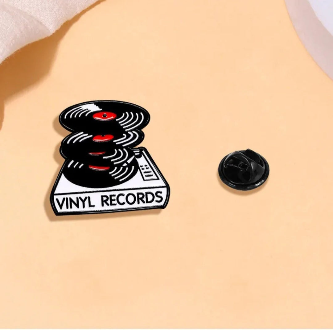 Pin "Vinyl Records"