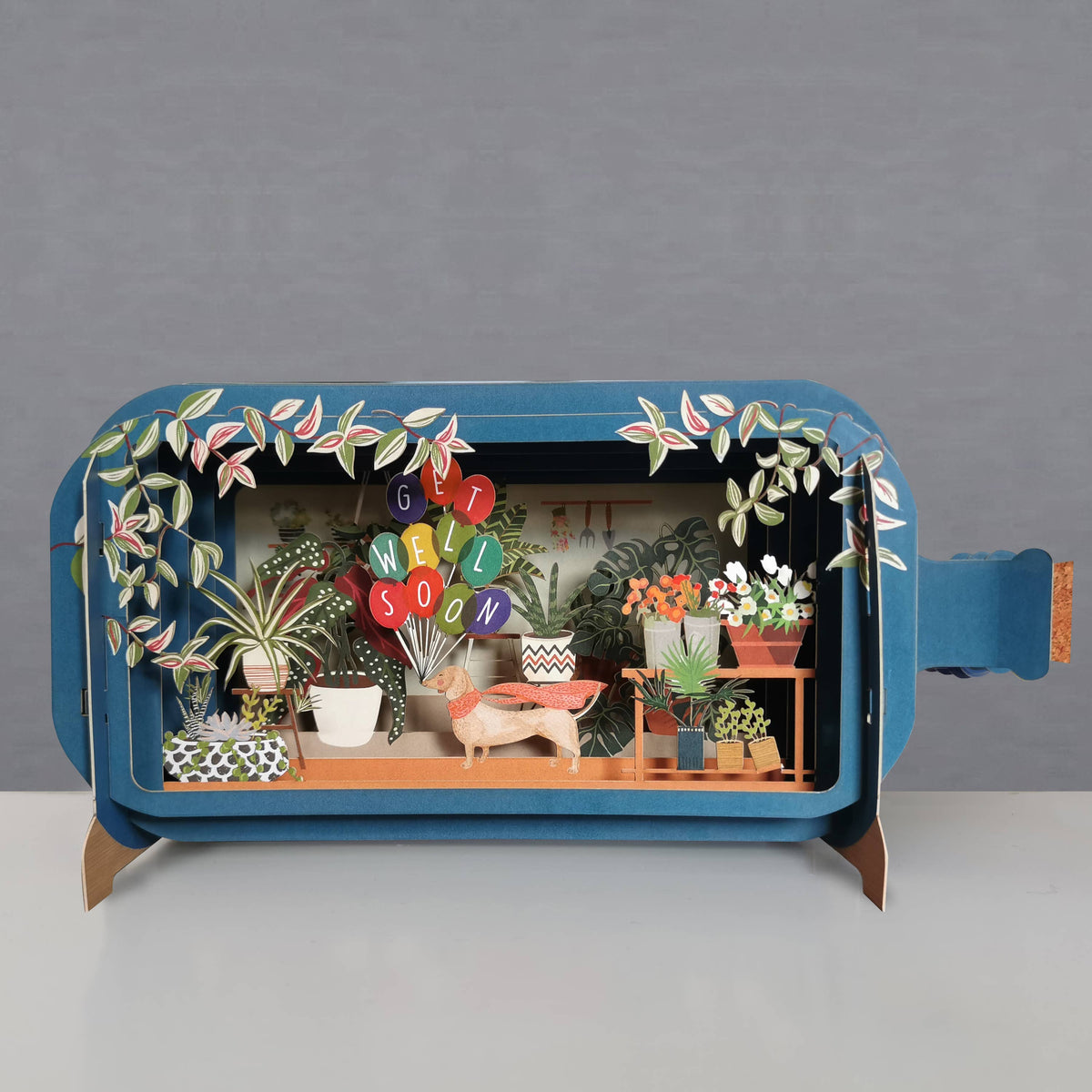 Pop-Up Kaart "Get Well Soon" | Alljoy Design