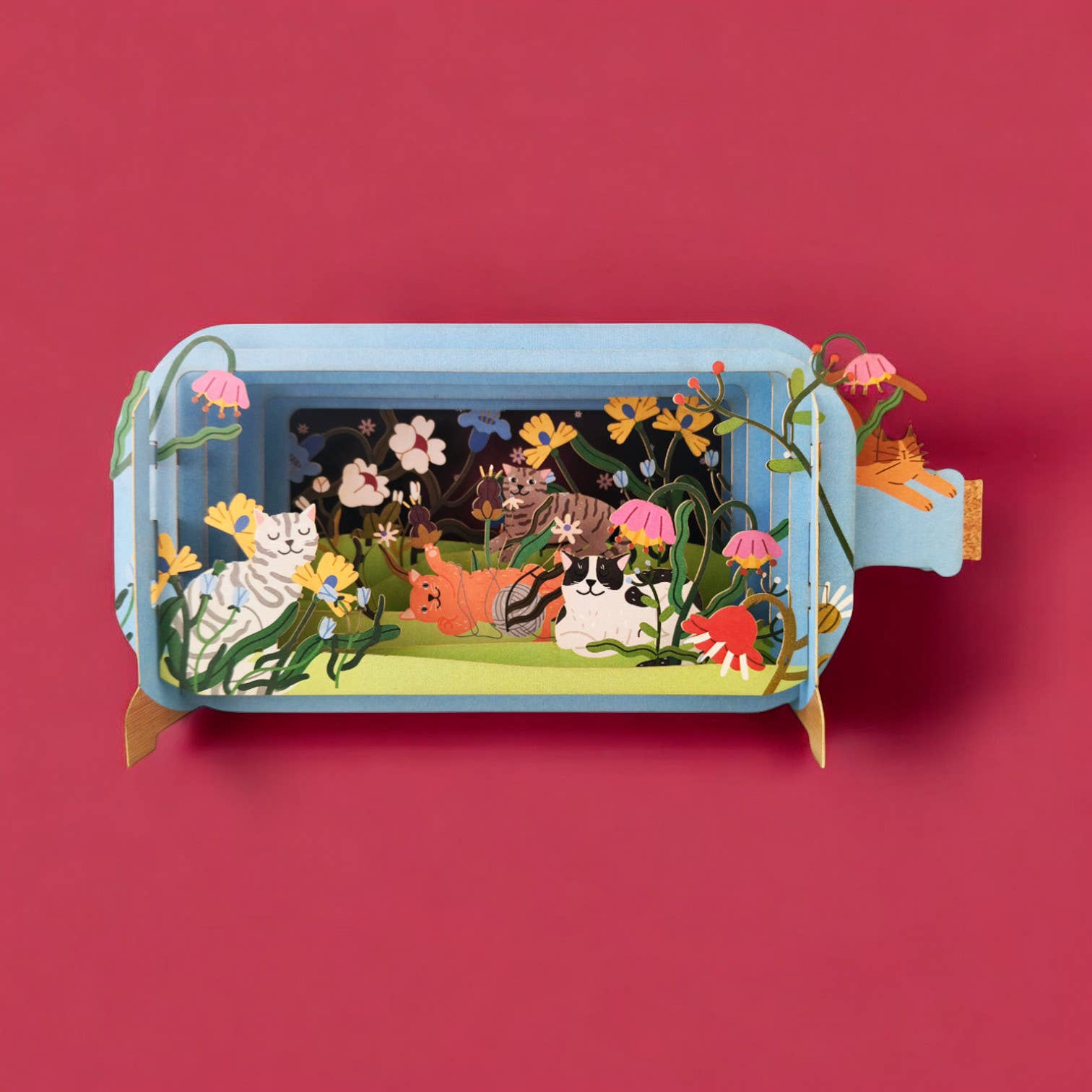 Pop-Up Kaart "Katten" | Alljoy Design