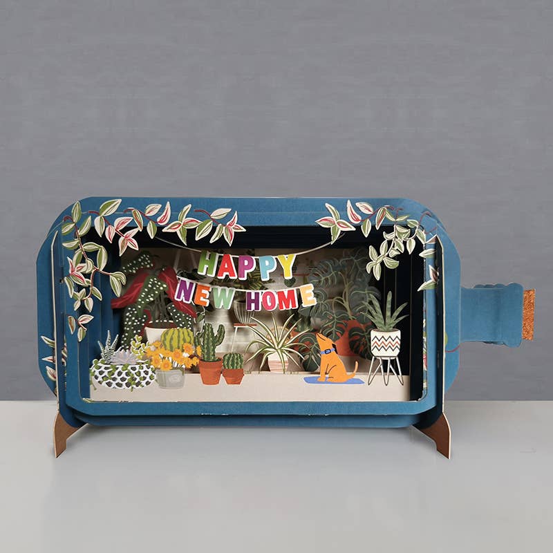 Pop-Up Kaart "New Home" | Alljoy Design