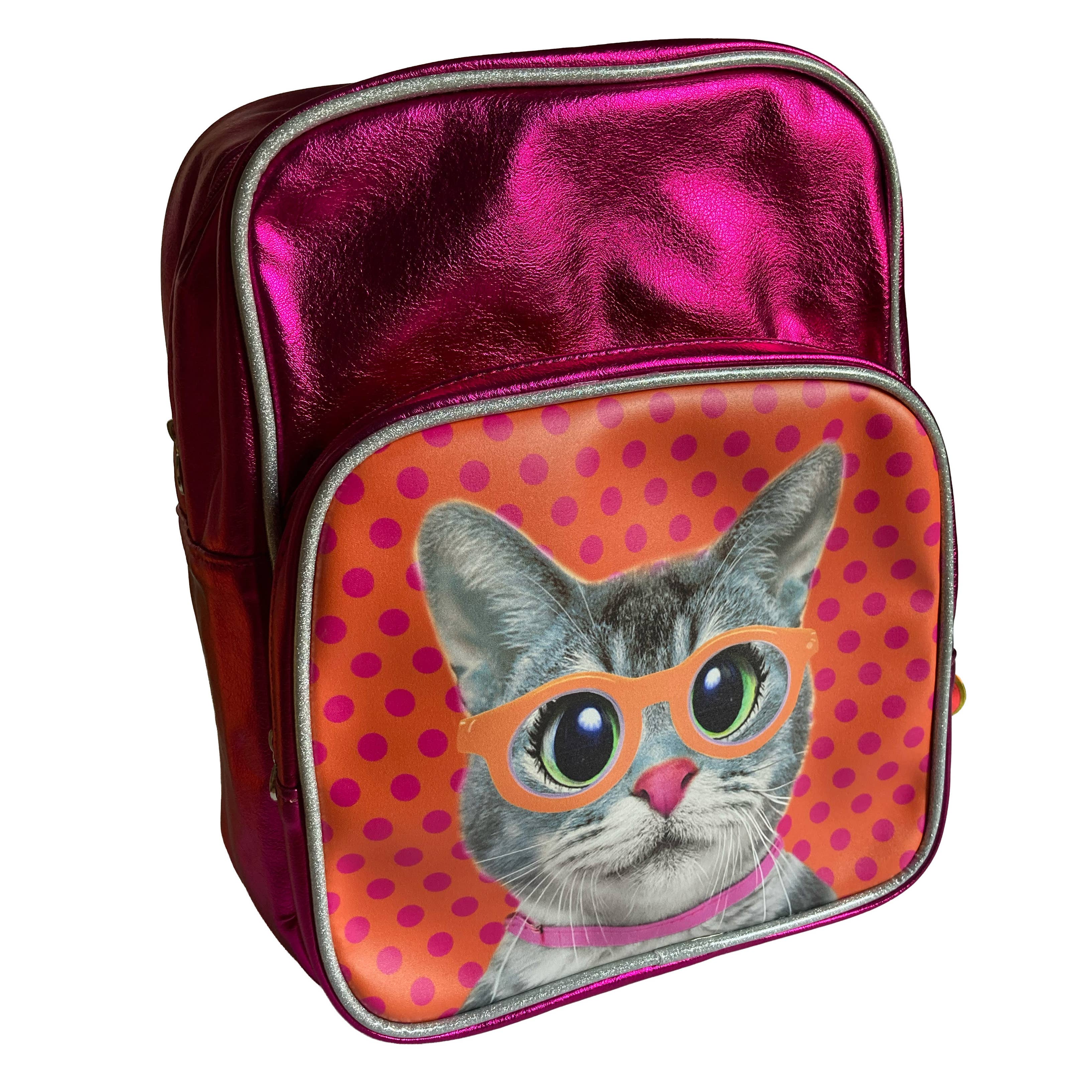 Rugzak "Kat met Oranje Bril" | Kunstboer