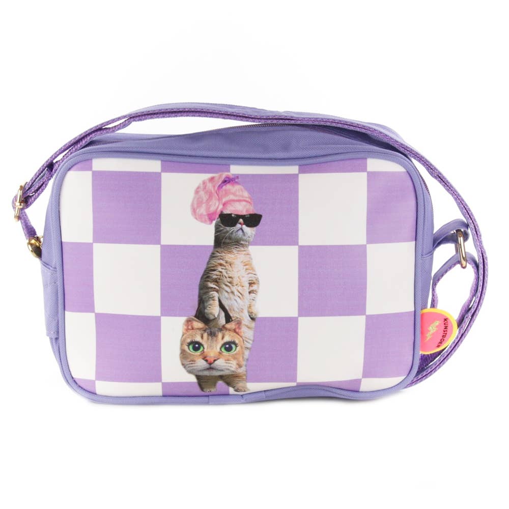 Schoudertas "Catshopper" | Kunstboer