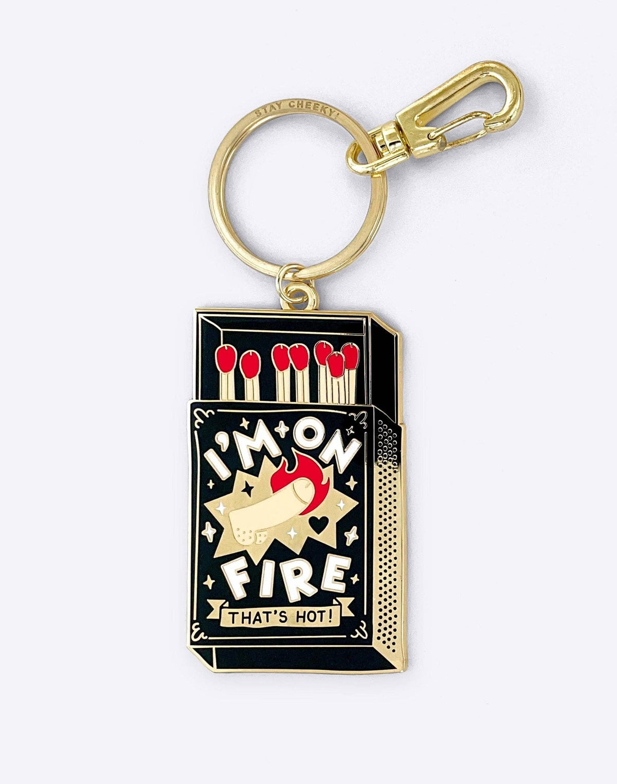 Sleutelhanger "I'm On Fire" | Dicks Don't Lie