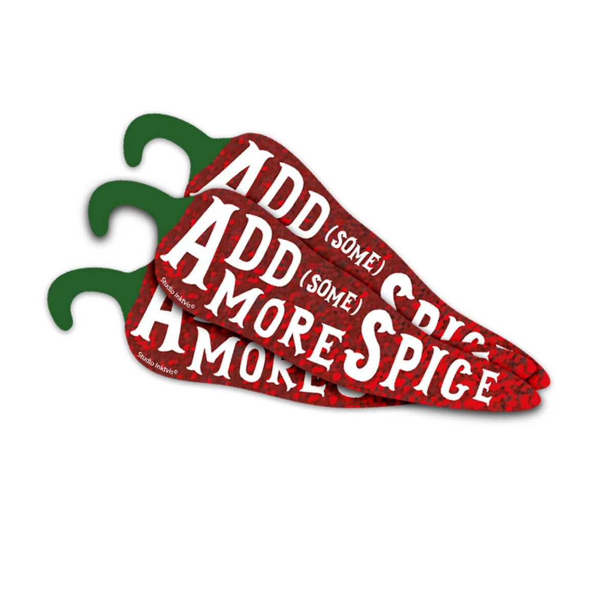 Sticker "Add (some) more spice." | Studio Inktvis