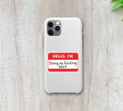 Sticker "Hello, I'm Doing My Fucking Best" | Ozark Sticker Company