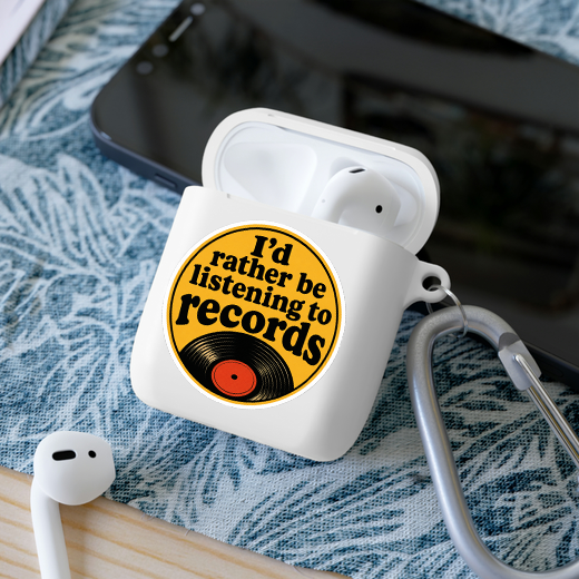 Sticker "I'd Rather Be Listening to Records" | Ozark Sticker Company