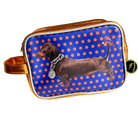 Toilettas "Teckel met Polkadots" | Kunstboer