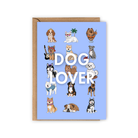 Wenskaart "Dog Lover" | Lollypopartstudio