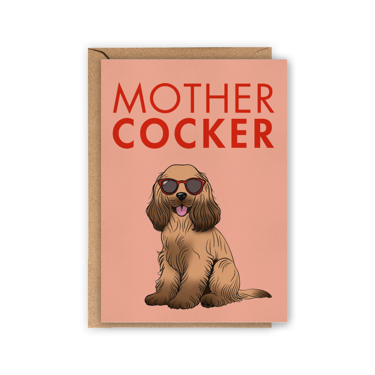 Wenskaart "Mother Cocker" | Lollypopartstudio