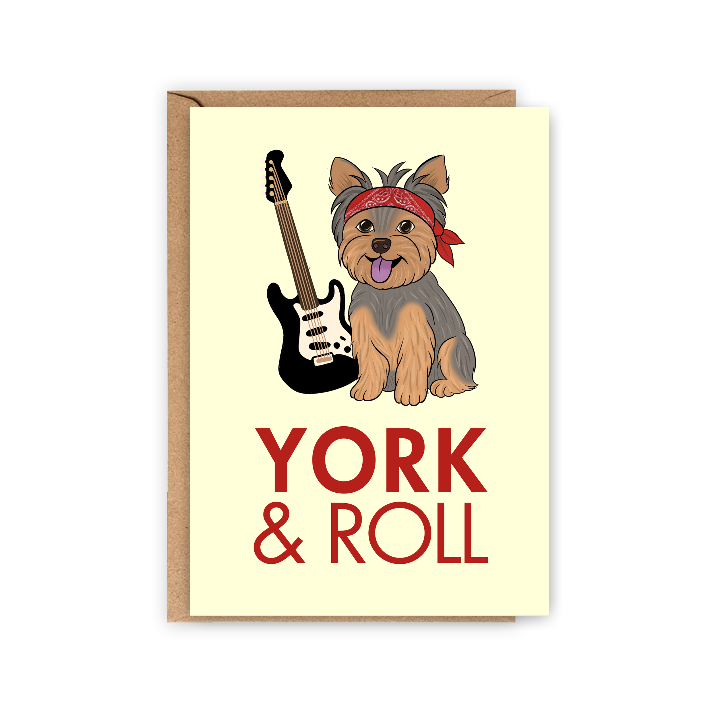 Wenskaart "York & Roll" | Lollypopartstudio