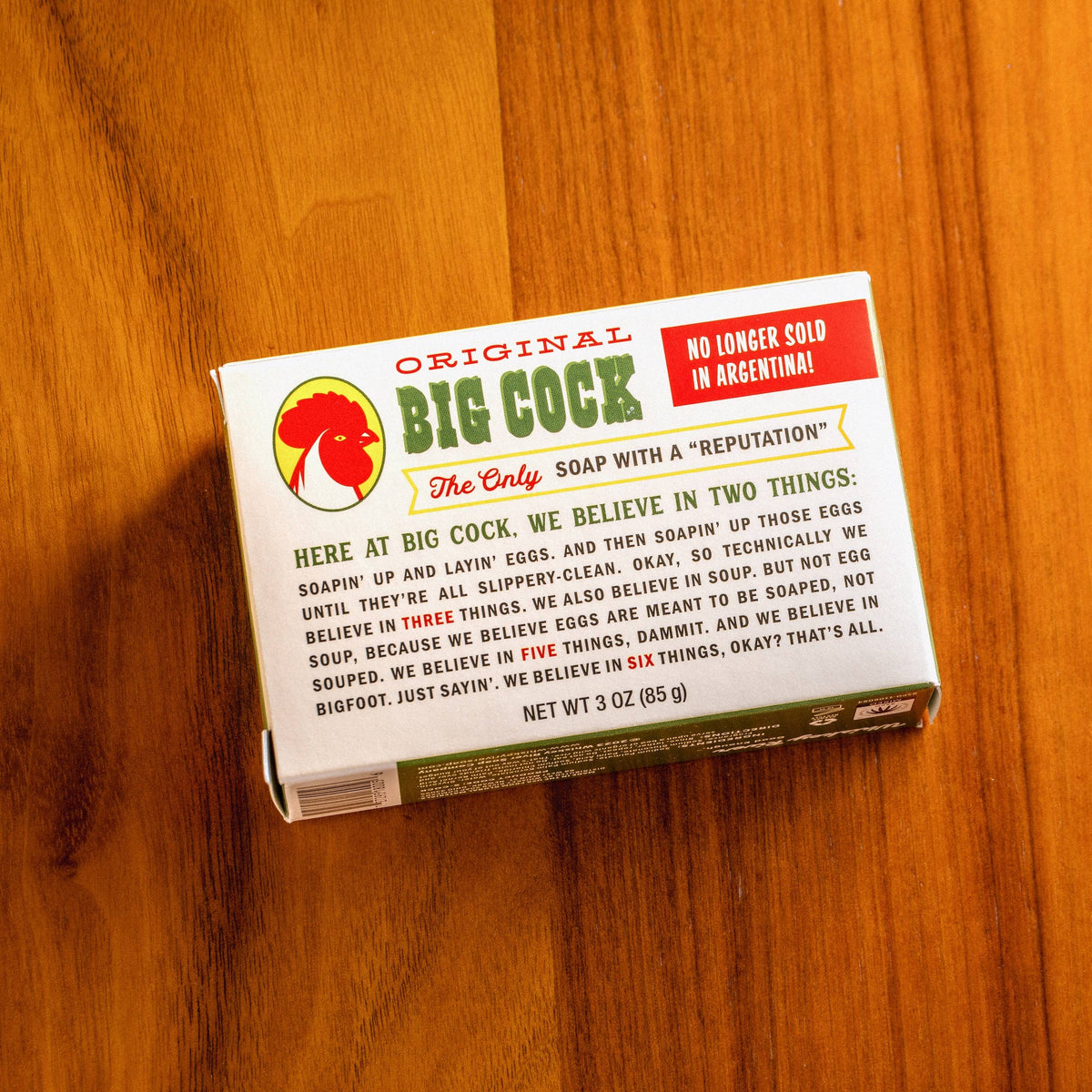Zeep “Big Cock” | Whiskey River Soap Co.
